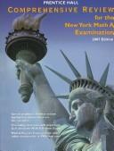 Cover of Comprehensive review for the New York Math A examination by A. Rose Primiani