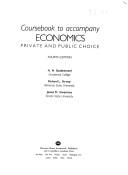 Front cover of Coursebook to Accompany Economics, Private and Public Choice by James D. Gwartney