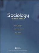 Cover of Sociology in our times by Diana Elizabeth Kendall