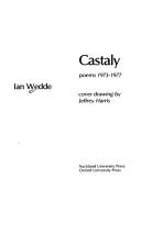 Cover of Castaly by Ian Wedde