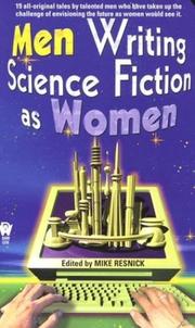 Front cover of Men writing science fiction as women by Mike Resnick