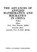 Front cover of The Advances of Applied Mathematics and Mechanics in China by Chien Weizang