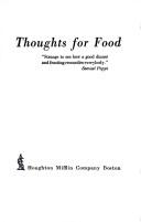 Front cover of Thoughts for Food by Institute Pub Co