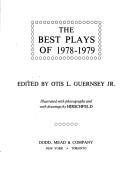 Front cover of The Best Plays of 1978-1979 by Otis L. Guernsey