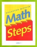 Front cover of Houghton Mifflin math steps by Houghton Mifflin
