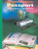 Cover of Passport to algebra and geometry by Ron Larson