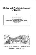 Front cover of Medical and psychological aspects of disability by Aldrena Beatrix Cobb