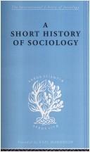 Front cover of A Short History of Sociology: International Library of Sociology A by Heinz Maus