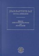 Front cover of Jean-Baptiste Say by John Cunningham Wood