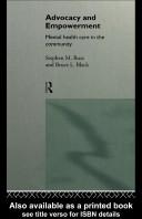 Front cover of Advocacy and empowerment by Stephen M. Rose