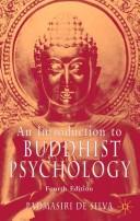 Front cover of An Introduction to Buddhist Psychology, Fourth Edition (Library of Philosophy and Religion) by Padmasiri de Silva