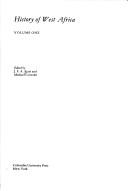 Front cover of History of West Africa by J. F. Ade Ajayi