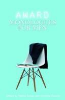 Cover of Award Monologues for Men by Patrick Tucker