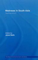 Cover of Madrasas in South Asia by Jamal Malik