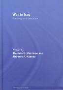 Cover of War in Iraq by Thomas G. Mahnken