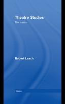 Cover of Theatre Studies by Robert Leach