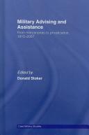 Cover of Military Advising and Assistance by Donald Stoker
