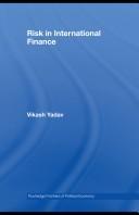Front cover of Risk in International Finance by Vikash Yadav