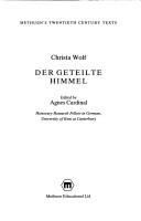 Cover of Der geteilte Himmel by Christa Wolf