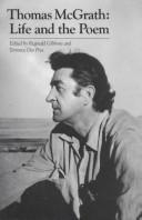 Cover of Thomas McGrath by Reginald Gibbons