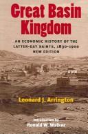 Front cover of Great Basin Kingdom by Leonard J. Arrington