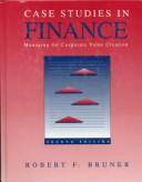 Cover of Case studies in finance by Bruner, Robert F.