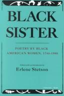 Cover of Black Sister by Erlene Stetson