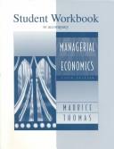 Front cover of Student Workbook for Use With Managerial Economics by S. Charles Maurice