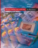 Front cover of Telecommunications in business by John Vargo