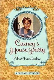 Cover of Carney's House Party (Deep Valley #1) by Maud Hart Lovelace