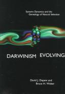 Cover of Darwinism evolving by David J. Depew
