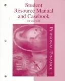 Cover of Student Resource Manual & Cases for use with Personal Finance by Jack R. Kapoor
