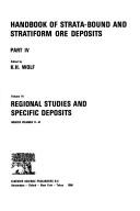 Front cover of Handbook of Strata-Bound and Stratiform Ore Deposits, Part IV by K.H. Wolf