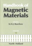 Cover of Handbook of magnetic materials by K. H. J. Buschow