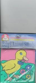 Front cover of Baby's Animal Sounds (Pudgy Pillows) by Brenda Jackson