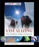 Cover of Visualizing weather and climate by Bruce Anderson