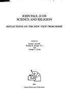 Front cover of John Paul II on science and religion : reflections on the new view from Rome by Pope John Paul II