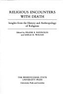 Front cover of Religious encounters with death by Reynolds, Frank