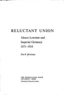 Cover of Reluctant union by Dan P. Silverman