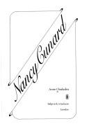 Front cover of Nancy Cunard, a biography by Anne Chisholm