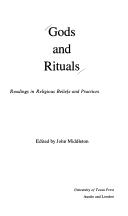 Cover of Gods and rituals by Middleton, John