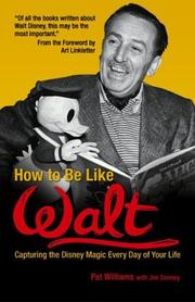 Cover of How to be like Walt by Pat Williams