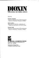 Cover of Dioxin (Monographs S.) by Flaminio Cattabeni