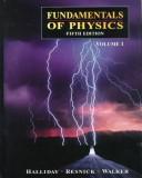 Front cover of Fundamentals of Physics, Extended Edition, Vol. 1 & 2 by Jearl Walker