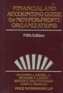 Front cover of Financial and Accounting Guide for Not-for-Profit Organizations, 1996 by Malvern J. Gross