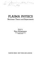 Front cover of Plasma physics by Nobel Symposium Lerum, Sweden 1976.