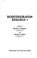Front cover of Biodeterioration research 1 by Pan American Biodeterioration Society. Meeting