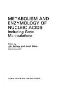 Front cover of Metabolism and enzymology of nucleic acids including gene manipulations by International Symposium on Metabolism and Enzymology of Nucleic Acids Including Gene Manipulations (6th 1987 Smolenice, Slovakia)