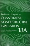 Cover of Review of Progress in Quantitative Nondestructive Evaluation by Donald O. Thompson
