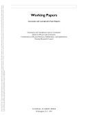Front cover of Working papers by National Research Council (U.S.). Astronomy and Astrophysics Survey Committee.